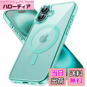 yzJETech iPhone 16 6.1C`p }Olbg P[X MagSafeΉ Ռz op[Jo[ h~ NAobN (eB[u[)