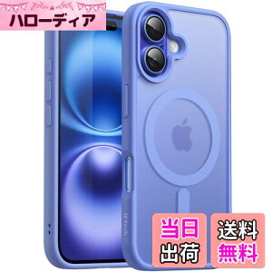 yzJETech iPhone 16 6.1C`p }Olbg P[X MagSafeɑΉ ̃}bgw ^ ϏՌ Jo[ (Eg})