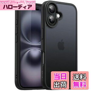 yzJETech iPhone 16 6.1C`p }bgP[X ϏՌ~^[O[h̗ی ̔w X}zJo[ wh~ (ubN)