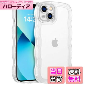 【送料無料】BENTOBEN iPhone 13 Mini ケース クリア TPU 韓国 可愛い ウェーブ ソフト 滑り止め 薄型 軽量 耐衝撃 おしゃれ スマホケース ストラップホール付き アイフォン13ミニ ケース クリア