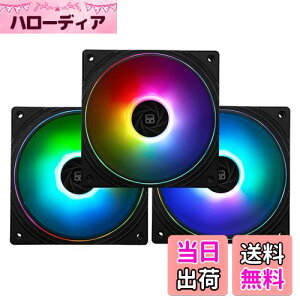 yzTHERMALRIGHT TL-S12-S X3 CPU t@ 120mm ARGB ̏ꍇ̃N[[ t@ ARGB ̏ƖʁA1500RPM x PC PWM ̖Rs[^ t@ACPUpt@ zCgiTL-S12-S X3j