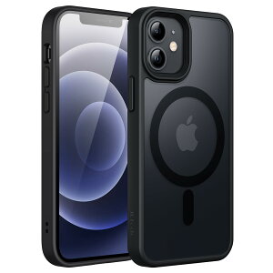 yzJEDirect iPhone 12 mini 5.4C`p }Olbg P[X MagSafeɑΉ ̃}bgw ^ ϏՌ Jo[ (ubN)
