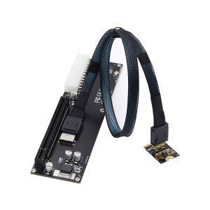yzChenyang Oculink SFF-8612 - PCI-E 3.0/4.0 M.2 M-Key to SFF-8611 zXgA_v^[ eGPU/GPD Win Max2 OOtBbNXJ[h&SSDp