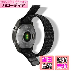 �y���������z[HeeNia] QuickFit 22mm �Ή��o���h Garmin Descent G2/Garmin Tactix 8 47mm/Fenix 8 47mm/Fenix E 47mm/Fenix 7 Pro Solar�X�|�[�c�o���h �i�C���������o���h�y�� �K�[�~�� �x���gFenix 7 Pro/7/6/5/6 Pro�p (�u���b