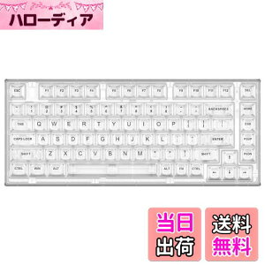 yzYUNZII X75 PRO 82L[CX zbgXbvΉ pz JjJQ[~OL[{[h L[Lbv BT5.0/2.4G/USB-C KXPbgL[{[h Windows/Macp ZKF؎擾