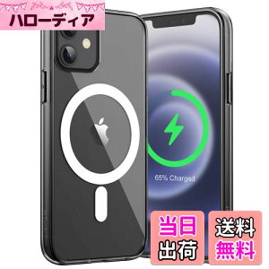 yzJEDirect iPhone 12/12 Pro }Olbg P[X(6.1C`p) MagSafe CX[dΉ Ռz op[Jo[ h~ obN (ubN)