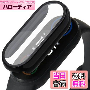 �y���������zMiimall�y�V�^��̌^�P�[�X�zXiaomi Mi Band 6/5/4/3 �P�[�X �S�ʕی� �w��h�~ PC+PET�ގ� �����ߗ� �Ռ��z�� ���h�~ �V���I�~ Mi Band 6 �J�o�[ �C�A�h�~ �E���ȒP �y�� ���^�i�u���b�N�j