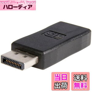 yzStarTech.com DisplayPort - HDMI ϊA_v^/DP 1.2 - HDMI rfIϊ/1080p/VESA DisplayPortKiF/fBXvC|[g - HDMI fRo[^/DP - HDMI pbVuA_v^ DP2HDMIADAP