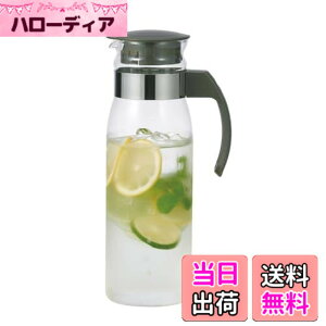 �y���������zHARIO(�n���I) �①�� �|�b�g �X���� N �`���R�[���O���[ 1400ml ���{�� �v���[���g �M�t�g ���蕨 RPLN-14-CGR