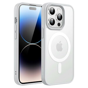 yzJEDirect iPhone 14 Pro 6.1C`p }Olbg P[X MagSafeɑΉ ̃}bgw ^ ϏՌ Jo[ (O[)