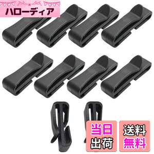 �y���������z[KALOLINNA] �x���g�N���b�v 25MM ���e�[�v�ɓK�p �e�[�v�N���b�v 10�Z�b�g �⏕�o�b�N�� �y�� �x���g���� �����b�N �o�b�O ���b�v�p �E�F�r���O �y�ɌŒ肷�� �u���b�N