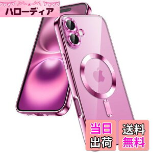 yzJETech iPhone 16 6.1C`p \tgNAP[X JYSʕی MagSafeCX[dΉ ϏՌ dCbLTPUJo[ (sN)