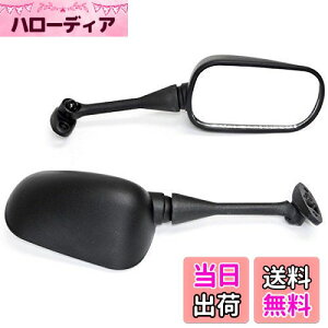 【送料無料】Szmsmy バイク スクエア カウル ミラー 左右 セット 汎用 CBR600RR CBR1000RR(ブラック CBR VRT)