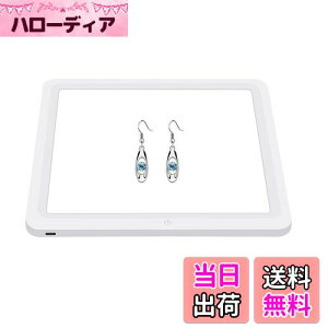 【送料無料】PULUZ 21cmLEDシャドーレスランプパネル 白色光 600LM アクリル製 Type-C給電 ミニLED写真シャドーレスライト シャドウレス写真撮影ジュエリーや化粧品商業用撮影に最適 商品撮影照明