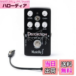 yzMusiclily Pro Distortion fBXg[VM^[GtFN^[ DC 9V A_v^[dGLM^[/x[XpgD[oCpX