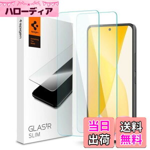 �y���������zSpigen �K���X�t�B���� Xiaomi 12 Lite �p ��U�h�~ 9H�d�x �V���I�~ 12 lite �Ή� �ی� �t�B���� 2����