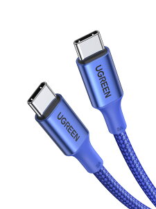 yzUGREEN USB Type CP[uPDΉ100W/5A }[dUSB C to USB C fh~ iPhone 16AMacBook ProAMatebookAiPadAXperiaAGalaxyType-c@Ή(1m, )