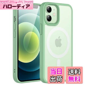 yzJETech iPhone 12 mini 5.4C`p }Olbg P[X MagSafeɑΉ ̃}bgw ^ ϏՌ Jo[ (O[)