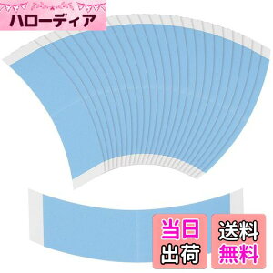 【送料無料】girldate ヘアエクステンションテープ(50枚セット)ウィッグ粘着テープ 強力両面テープ かつら用 交換用粘着テープ ヘアスーパーテープ 強粘着 カーブ設計 隠し可能 透明 毛延