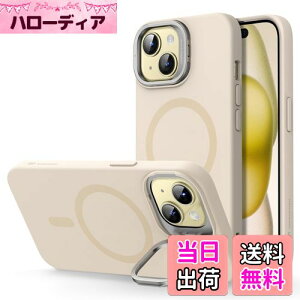 yzESR iPhone 15 P[X X^ht MagSafe VRP[X ~^[O[h̕ی JBX^h iPhone 15p}OlbgX}zP[X CG[ Cloud Series