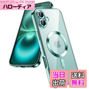 yzJETech iPhone 16 6.1C`p \tgNAP[X JYSʕی MagSafeCX[dΉ ϏՌ dCbLTPUJo[ (eB[u[)