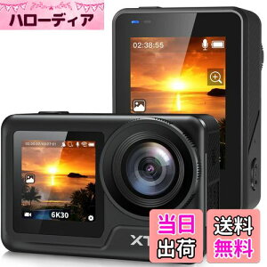 【送料無料】XTU MAX2 アクションカメラ 4K60FPS 20MP アクションカム 縦向き撮影 SuperSmooth手ぶれ補正3.0 本機防水5m 水中カメラ 1550?Ahバッテリー付き 事前録画 Type-Cポート対応 5GWiFiサポート 日本語