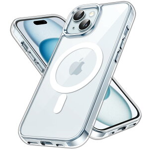 yzJETech iPhone 15 Plus 6.7C`p }Olbg P[X MagSafe CX[dΉ Ռz op[Jo[ h~ obN (NA)