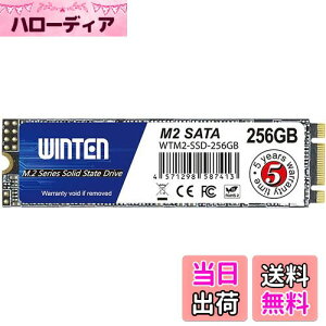 yzWINTEN SSD M.2 SATA 256GB 2280 3D NAND SATA3 6Gb/siőǎ 500MB/s ő发 500MB/sjG[@\ ȓd Ռɋ ^yzWTM2-SSD-256GB 6083