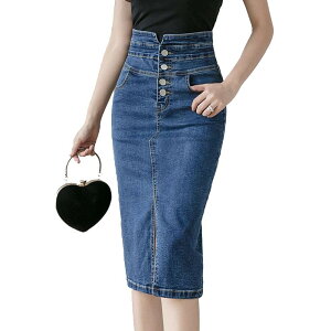 yz[BlouseHouse] XJ[g fC[X fjXJ[g nCEGXg AC ^CgXJ[g G Xbg Xgb` ZNV[ 炵 FFu[ATCYF2XL