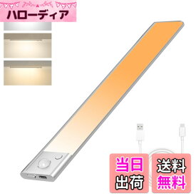 【送料無料】DODOGOD 人感センサーライト 充電式ライト バーライト 無段階調光 3段階調色 LEDセンサーライト 色：3段階調色、サイズ：40cm