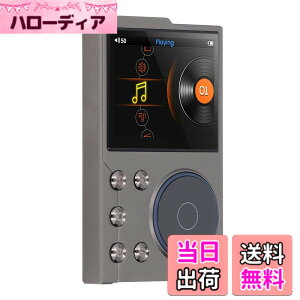 �y���������zHiFi MP3 �v���[���[�A���X���X DSD FLAC HD ���y�v���[���[�ABluetooth 5.3 �t���A2.4 �C���`��ʃ|�[�^�u�� �f�W�^�� �I�[�f�B�I �v���[���[�A16 GB �������A�����o�b�e���[�����A�ő� 25
