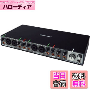 �y���������zRoland ���[�����h USB�I�[�f�B�I�C���^�[�t�F�C�X Rubix44 4in/4out 24bit/192kHz�Ή� Mac/Windows/iPad�Ή� �z�M/�^��/DTM/���R�[�f�B���O �n�C���]�T�E���h �F�F�u���b�N
