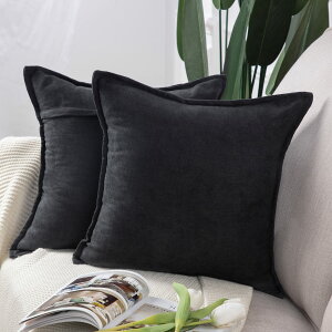 �y���������zMADIZZ �N�b�V�����J�o�[ ���G��ǂ� �V�F�j�[�� �V���v�� ���n �k�� ������� �\�t�@�w���� �������J�o�[ ���z�c�J�o�[ 2���Z�b�g �F�F�u���b�N�A�T�C�Y�F45cmx45cm(2 ���g)