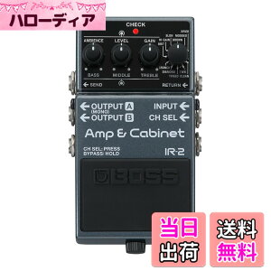 �y���������zBOSS/IR-2 Amp & Cabinet �A���v�V�~�����[�^�[ �L���r�l�b�gIR���[�_�[ �{�X IR2 �F�F�u���b�N///�z���C�g