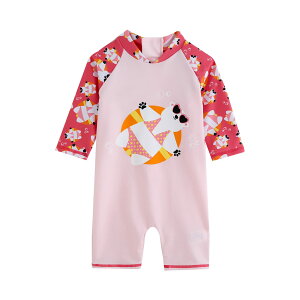 yz[Vaenait Baby] 0-24 OJbg UVJbg bVK[h xr[ q c Aj}LN^[ ԕ  s[X  Gu Baby Swimsuit FFTanning Bear PinkATCYFS