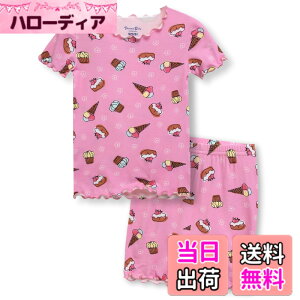�y���������z[Vaenait Baby] �q���L�b�Y1-8�� �����p�W���}�Q�Ԓ����[���E�F�A�㉺�Z�b�g �r�X�R�[�X Shirring Colorful �F�FA01-Icecream�A�T�C�Y�F75