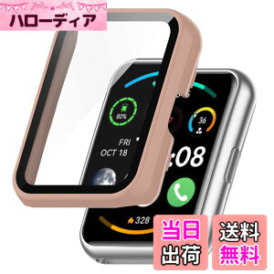 �y���������zLICHIFIT OPPO Watch Free�p�ی�P�[�X HUAWEI WATCH FIT/FIT NEW�ɂ��Ή� �J�o�[ PC�t���[�� �����K���X�t�B���� ��̌^ �X�}�[�g�E�H�b�`�J�o�[ �E���ȒP �ϏՌ� ���h�~�y�� ������� �A�N�Z