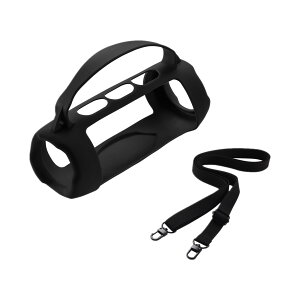 �y���������zLICHIFIT JBL Charge 5 Wi-Fi/Charge 5�p�V���R���P�[�X �J�o�[ bluetooth�X�s�[�J�[ �ی�J�o�[ �X�g���b�v�t�� ���s �^�� �����^�ѕ֗� �A�N�Z�T���[ �F�F�u���b�N