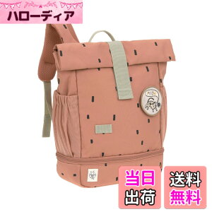 �y���������z[LASSIG] ���b�V�O Mini Rolltop Backpack Happy Prints �~�j���[���g�b�v�o�b�N�p�b�N �F�Fcaramel�A�T�C�Y�F�~�j