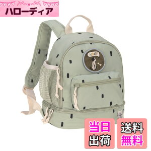 �y���������z[LASSIG] ���b�V�O Mini Backpack Happy Prints �~�j�o�b�N�p�b�N �F�Flight olive