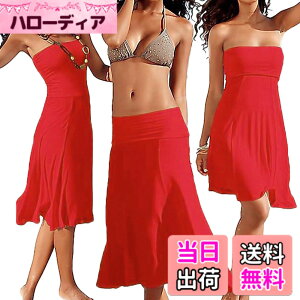 �y���������z[RONGUI] �r�[�`�h���X �����̏�ɒ��� �����s�[�X �����O �V���[�g �X�J�[�g ���f�B�[�X �傫���T�C�Y �� (JP, �A���t�@�x�b�g, S, ���b�h�i�ԁj) �F�F���b�h�A�T�C�Y�FS