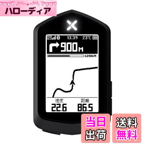 �y���������zXOSS NAV �T�C�N���R���s���[�^ GPS �T�C�R�� �i�r�Q�[�V���� 2.4�C���` �f�[�^�J�X�^�}�C�Y �ő�33���� IPX7�h�� Type-C Bluetooth5.0 ANT�{�Ή����{��戵�������c �F�F�u���b�N