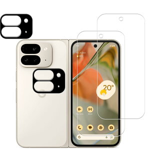 �y���������zHUAKE 2���Z�b�g ���{�f�ލ̗p ��p �K���X�t�B���� �T�C�Y�F2-Google Pixel 9 Pro Fold