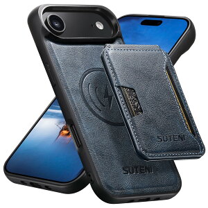 �y���������zJCGOOD iPhone 17/17Pro/17ProMax/17Air �P�[�X MagSafe ���C�����X�[�d �Ή� �w�ʃJ�[�h�P�[�X�t�� ������ �}�O�Z�[�t�Ή� �J�[�h���[ ���߉\�ȃX�^���h�@�\ ���O���\ ���C�z���J�o�[