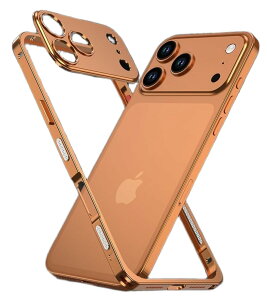 �y���������zJCGOOD iPhone17/17pro/17promax/air �P�[�X 2in1 �A���~ �o���p�[ + �J�����ی�J�o�[�t�� MagSafe �Ή� ���C�����X�[�d �y�� ���^ �������M �Ռ��ی� �j�����p JSK �F�F�I�����W�A�T�C�Y�FiPhon