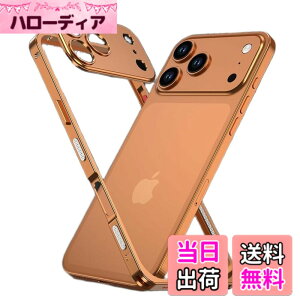�y���������zJCGOOD iPhone17/17pro/17promax/air �P�[�X 2in1 �A���~ �o���p�[ + �J�����ی�J�o�[�t�� MagSafe �Ή� ���C�����X�[�d �y�� ���^ �������M �Ռ��ی� �j�����p JSK �F�F�I�����W�A�T�C�Y�FiPhon
