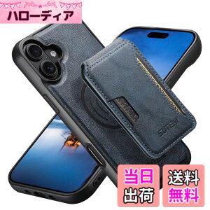 �y���������zJCGOOD iPhone 17/17Pro/17ProMax/17Air �P�[�X MagSafe ���C�����X�[�d �Ή� �w�ʃJ�[�h�P�[�X�t�� ������ �}�O�Z�[�t�Ή� �J�[�h���[ ���߉\�ȃX�^���h�@�\ ���O���\ ���C�z���J�o�[