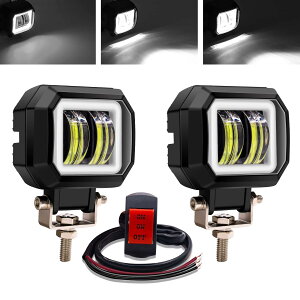 yzAoling LEDƓ 12V 24V tH[NtgCg oCN tHOv CJOt XCb`t ԗptHOv oCNpwbhCg⏕ LED[NCg  gbN 