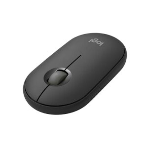 【送料無料】ロジクール ワイヤレスマウス PEBBLE MOUSE2 M350sGR 薄型 静音 Bluetooth Logi Bolt マウス 無線 ワイヤレス 左右対称 Easy-Switch 4000dpi 電池寿命24ケ月 windows mac Chrome Android iPad M350 グラファイ