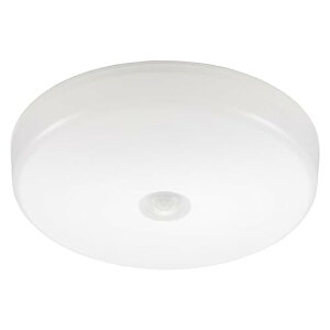 【送料無料】オーム電機 シーリングライト LED 小型 人感センサー 100形 1650ルーメン 昼光色 ミニシーリング 玄関 トイレ 洗面所 LE-Y13RB-WD 06-5065 OHM